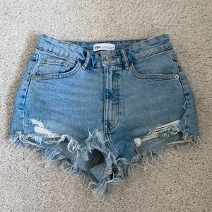 Zara jean shorts